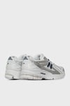 Logolu Sneaker Unisex Ayakkabı U1906RCM BEYAZ-GÜMÜŞ