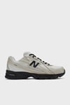 Logolu Sneaker Unisex Ayakkabı U7404OO Beyaz-Bej-Siyah