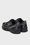 Logolu Sneaker Unisex Ayakkabı U740BM2 SİYAH-GÜMÜŞ