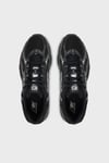 Logolu Sneaker Unisex Ayakkabı U740BM2 SİYAH-GÜMÜŞ