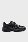 Logolu Sneaker Unisex Ayakkabı U740BO2 SİYAH