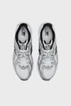 Logolu Sneaker Unisex Ayakkabı U740NW2 BEYAZ-SİYAH