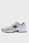 Logolu Sneaker Unisex Ayakkabı U740NW2 BEYAZ-SİYAH