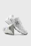 Logolu Sneaker Unisex Ayakkabı U740WM2 BEYAZ-GÜMÜŞ