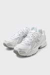 Logolu Sneaker Unisex Ayakkabı U740WM2 BEYAZ-GÜMÜŞ