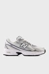 Logolu Sneaker Unisex Ayakkabı U740WN2 BEYAZ-GRİ