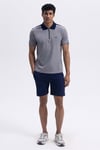Logolu Standart Fit Normal Bel Cepli Erkek Short EM1351-NV LACİVERT