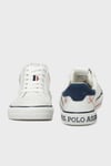Logolu Süet Detaylı Sneaker Kadın Ayakkabı 5M RACHEL 5FX BEYAZ