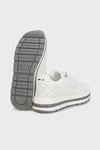Logolu Zincir Desenli Kalın Taban Sneaker Kadın Ayakkabı SHERY 5FX BEYAZ