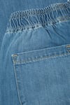 Loko Wide Leg Fit Normal Bel Geniş Paça Jeans Kız Çocuk Kot Pantolon 7010405-A3047 MAVİ