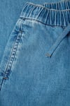 Loko Wide Leg Normal Bel Geniş Paça Jeans Kız Çocuk Kot Pantolon 7010405-A3344 MAVİ