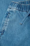 Loko Wide Leg Normal Bel Geniş Paça Jeans Kız Çocuk Kot Pantolon 7010405-A3344 MAVİ