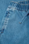 Loko Wide Leg Normal Bel Geniş Paça Jeans Kız Çocuk Kot Pantolon 7010405-A3344 MAVİ