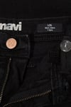 Lol Streç Pamuklu Normal Bel Daralan Paça Mom Jeans Kız Çocuk Kot Pantolon 7010037-90882 SİYAH