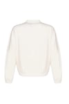 Loose Fit Logolu Kolej Yaka Kadın Eşofman Üstü 922499-9157 EKRU