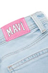 Lori Pamuklu Wide Leg Normal Bel Geniş Paça Jeans Kız Çocuk Kot Pantolon 7010036-84473 Buz Mavi