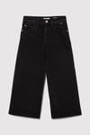 Lori Pamuklu Wide Leg Normal Bel Geniş Paça Jeans Kız Çocuk Kot Pantolon 7010036-82058 SİYAH