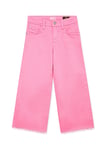 Lori Pamuklu Wide Leg Normal Bel Geniş Paça Jeans Kız Çocuk Kot Pantolon 7010036-86707 PEMBE