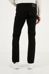 LSE 502 Pamuklu Regular Tapered Fit Jeans Erkek Kot Pantolon A2088-0012 SİYAH