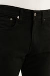 LSE 502 Pamuklu Regular Tapered Fit Jeans Erkek Kot Pantolon A2088-0012 SİYAH