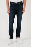 LSE 511 Normal Bel Slim Fit Dar Paça Jeans Erkek Kot Pantolon A2081-0000 LACİVERT