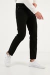 LSE 511 Pamuklu Normal Bel Slim Fit Jeans Erkek Kot Pantolon A2081-0028 SİYAH