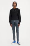 LSE 512 Normal Bel Dar Paça Slim Tapered Fit Jeans Erkek Kot Pantolon A2087-0035 AÇIK LACİVERT