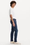 Lse 512 Pamuklu Slim Fit Normal Bel Dar Paça Jeans Erkek Kot Pantolon A2087-0038 KOYU MAVİ