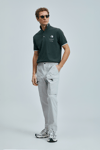 Lufian % 100 Pamuk Regular Fit Düğmeli Erkek Polo Yaka T Shirt 111040223 HAKİ