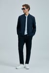Lufian Çimalı Slim Fit Normal Bel Düz Paça Erkek Pantolon 111190337 LACİVERT
