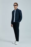 Lufian Çimalı Slim Fit Normal Bel Düz Paça Erkek Pantolon 111190337 LACİVERT