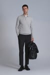 Lufian Clos Streç Slim Fit Normal Bel Düz Paça Chino Erkek Pantolon 112190319 SİYAH