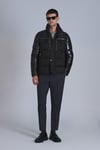Lufian Genius Regular Fit % 100 Kuş Tüyü Dolgulu Fermuarlı Dik Yaka Şişme Erkek Mont 112120224 SİYAH