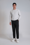 Lufian Glen Streç Pamuklu Slim Fit Normal Bel Düz Paça Spor Chino Erkek Pantolon 112190318 SİYAH