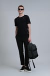 Lufian Junya Bisiklet Yaka % 100 Pamuk Regular Fit Erkek T Shirt 111020203 SİYAH