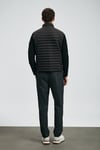 Lufian Kapitoneli Regular Fit Dik Yaka Erkek Mont 112120244 SİYAH