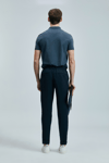 Lufian Laon % 100 Pamuk Comfort Fit Düğmeli Erkek Polo Yaka T Shirt 111040206 ANTRASİT