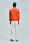 Lufian Laon % 100 Pamuk Comfort Fit Düğmeli Erkek Polo Yaka T Shirt 111040206 TURUNCU