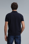 Lufian Laon % 100 Pamuk Regular Fit Düğmeli Erkek Polo Yaka T Shirt 111040164 LACİVERT