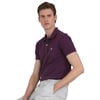 Lufian Laon % 100 Pamuklu  T Shirt Erkek Polo 111040055 BORDO