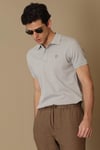 Lufian Laon Spor % 100 Pamuklu Örme Düğmeli Erkek Polo T Shirt 111040091 TAŞ