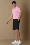 Lufian Laon Spor % 100 Pamuklu Örme Düğmeli Erkek Polo T Shirt 111040091 PEMBE
