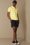 Lufian Laon Spor % 100 Pamuklu Örme Düğmeli Erkek Polo T Shirt 111040091 SARI