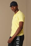 Lufian Laon Spor % 100 Pamuklu Örme Düğmeli Erkek Polo T Shirt 111040091 SARI