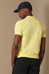 Lufian Laon Spor % 100 Pamuklu Örme Düğmeli Erkek Polo T Shirt 111040091 SARI