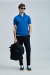 Lufian Logolu Pamuklu Comfort Fit Düğmeli Polo Yaka 2'li Erkek T Shirt 111040206S2 ANTRASİT-SAKS