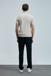 Lufian Logolu Pamuklu Comfort Fit Düğmeli Polo Yaka 2'li Erkek T Shirt 111040206S2 SAKS-EKRU