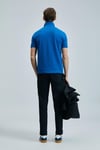 Lufian Logolu Pamuklu Comfort Fit Düğmeli Polo Yaka 2'li Erkek T Shirt 111040206S2 ANTRASİT-SAKS