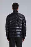 Lufian Luc % 100 Kuş Tüyü Dolgulu Slim Fit Dik Yaka Erkek Mont 112120213 SİYAH