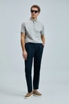 Lufian Pamuklu Comfort Fit Düğmeli Erkek Polo Yaka T Shirt 111040228 BEJ